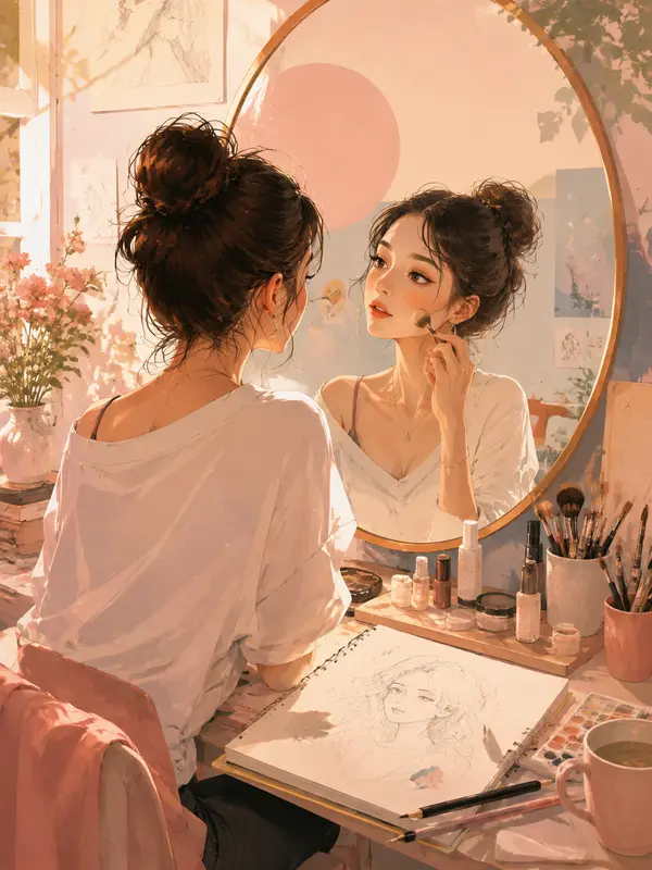 女神降临 主题配图